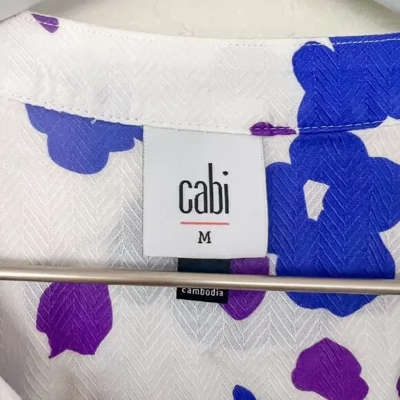 CAbi 5896 Violet Top Medium - Picture 4 of 5